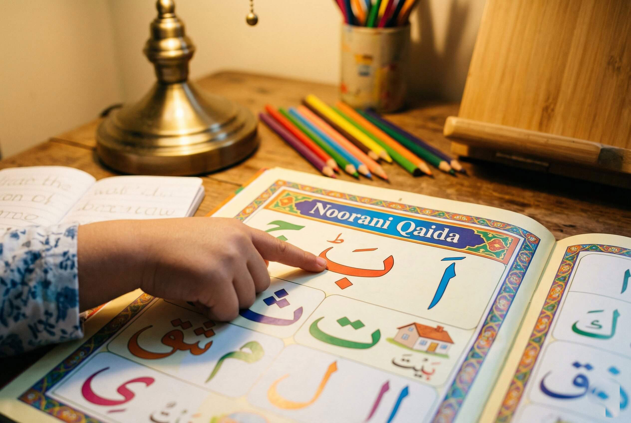 Noorani Qaida book for children's Quran learning